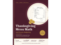 Thanksgiving Menu Math and Grocery Budgeting Life Skills preview