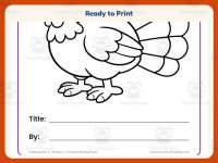 Thanksgiving Shape Writing Booklet Worksheet – Kindergarten Practice preview 7