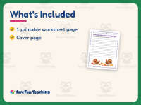 Thanksgiving Turkey Border Writing Paper – 1st Grade Practice preview 5