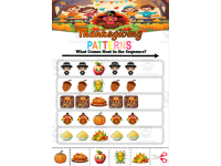 Thanksgiving Turkey Finish the Pattern Worksheets Activity for PreK Ki preview 3