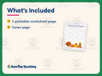 Thanksgiving Turkey Writing Paper – 1st Grade Themed Writing Paper preview 5