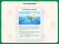 The Bottlenose Dolphin Reading Comprehension Worksheet – 1st Grade preview 2
