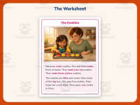 The Cookies Pre-Primer Sight Words Reading Worksheet – Kindergarten preview 2