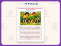 The Lost Kittens Reading Comprehension Worksheet – 3rd Grade Animals preview 2