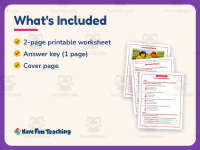 The Lost Kittens Reading Comprehension Worksheet – 3rd Grade Animals preview 5