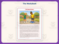 The New Shoes Reading Comprehension Worksheet – 3rd Grade Practice preview 2