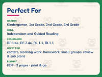 The Rainbow Fish Worksheet – 1st-2nd Grade Practice preview 6
