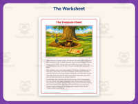 The Treasure Chest Reading Comprehension Worksheet – 3rd Grade preview 2