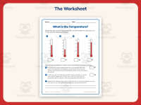 Thermometer Reading Worksheet – 5th Grade Measurement & Temperature preview 2