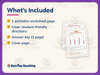 Thermometer Worksheet – 3rd Grade Science Practice + Answer Key preview 5
