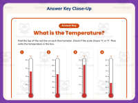 Thermometer Worksheet – 3rd Grade Science Practice + Answer Key preview 7