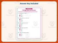 Things that are Green Reading Comprehension Worksheet – Kindergarten preview 3