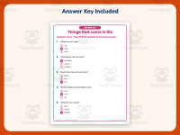 Things that come in 10s Reading Comprehension Worksheet – Kindergarten preview 3