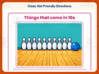 Things that come in 10s Reading Comprehension Worksheet – Kindergarten preview 4
