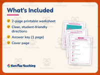 Things that come in 10s Reading Comprehension Worksheet – Kindergarten preview 5
