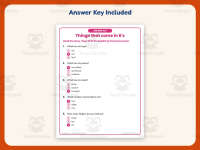 Things that come in 6s Reading Comprehension Worksheet – Kindergarten preview 3