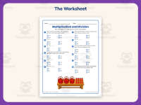 Third Grade Multiplication and Division Test Worksheet – 3rd Grade preview 2