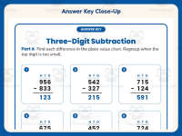 Three Digit Subtraction Worksheet – 2nd Grade Math Practice preview 7