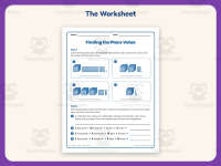 THTO Place Value Worksheet – 3rd Grade Math Practice + Answer Key preview 2