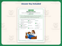 Tim Got Sick Phonics Reading Comprehension Worksheet – 1st Grade preview 3