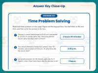 Time Word Problem Solving Worksheet – 4th Grade Clocks & Elapsed Time preview 7