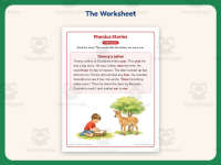 Timmy’s Letter Phonics Reading Comprehension Worksheet – 1st Grade preview 2