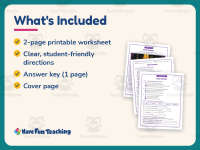 Tina Turner Reading Comprehension Worksheet – 4th Grade Biographies preview 5
