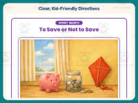 To Save or Not to Save Reading Comprehension Worksheet – 4th Grade preview 4