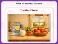 Too Much Soda Reading Comprehension Worksheet – 3rd Grade Food preview 4