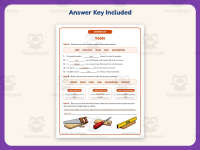Tools Worksheet – 3rd Grade Classification Practice + Answer Key preview 3