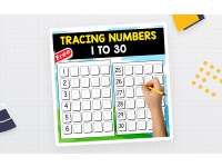 TRACING NUMBERS | 1 TO 30 preview