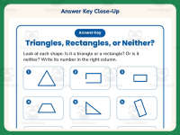 Triangles, Rectangles, or Neither Worksheet – 1st Grade Geometry preview 7