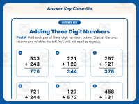 Triple Digit Addition No Regroup Worksheet – 2nd Grade Math Practice preview 7