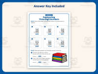 Triple Digit Subtracting No Regroup Worksheet – 2nd Grade Subtraction preview 3