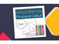 TW Beginning Blends Worksheets / Phonemic Awareness Activities preview