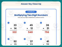 Two Digit Numbers Multiplication Worksheet – 4th Grade Math Practice preview 7