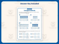 Two Equal Addends Worksheet – 2nd Grade Addition Practice + Answer Key preview 3