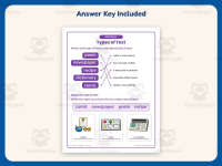 Types of Text Worksheet – 2nd Grade Genres Practice + Answer Key preview 3