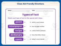 Types of Text Worksheet – 2nd Grade Genres Practice + Answer Key preview 4