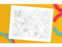 Tyrannosaurus Rex Extreme Difficulty Dot-to-Dot / Connect the Dots PDF preview