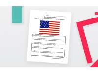 United States Flag Worksheet preview