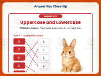 Uppercase and Lowercase Worksheet – Kindergarten Alphabet Practice preview 7