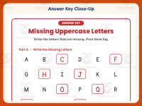 Uppercase Letter Order Worksheet – Kindergarten Alphabet Practice preview 7