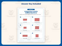 Using Arrays to Write Addition Equations Worksheet – 2nd Grade Math preview 3