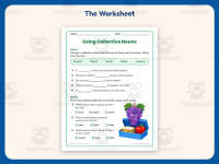 Using Collective Nouns Worksheet – 2nd Grade Grammar Practice preview 2