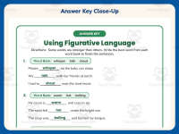 Using Figurative Language Worksheet – 2nd Grade Context Clues Practice preview 7