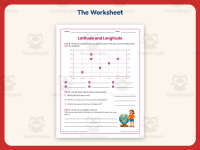 Using Latitude and Longitude Worksheet – 5th Grade Geography & Maps preview 2