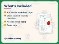 Using Nouns Worksheet – 1st Grade Grammar Practice + Answer Key preview 5