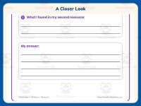 Using Resources to Answer Questions Worksheet – 2nd Grade Prompts preview 3