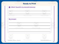 Using Resources to Answer Questions Worksheet – 2nd Grade Prompts preview 7